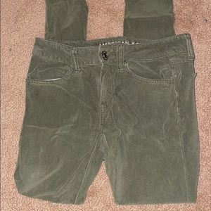 American Eagle Army Green Jegging
